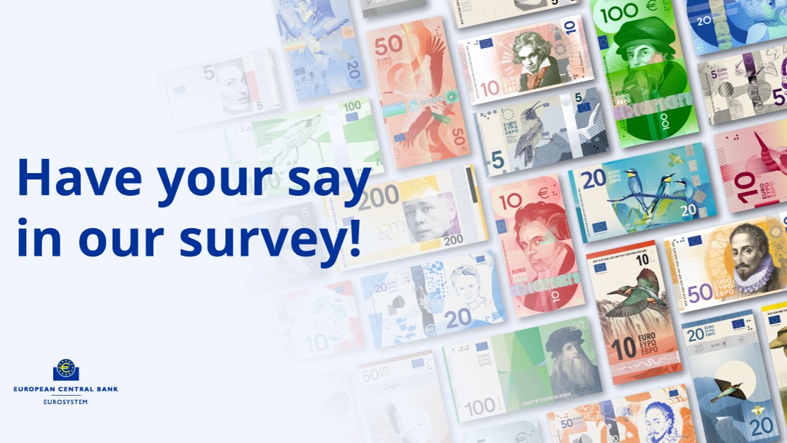 ECB reveals shortlisted designs for new banknotes and launches public survey