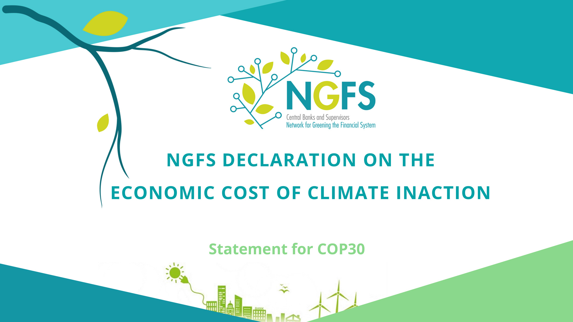 HNB podržava Deklaraciju NGFS-a o gospodarskom trošku nedjelovanja u području klime