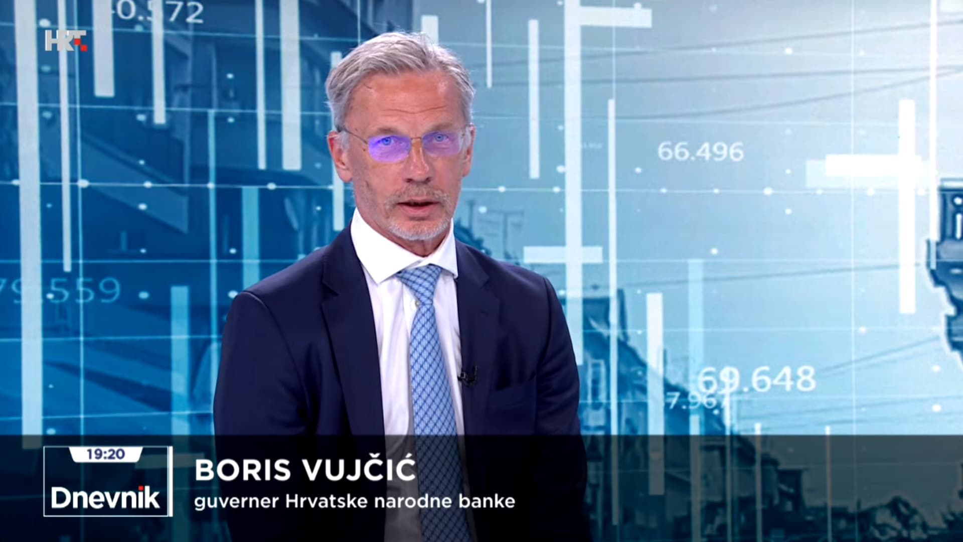 Intervju s guvernerom HNB-a Borisom Vujčićem za HRT