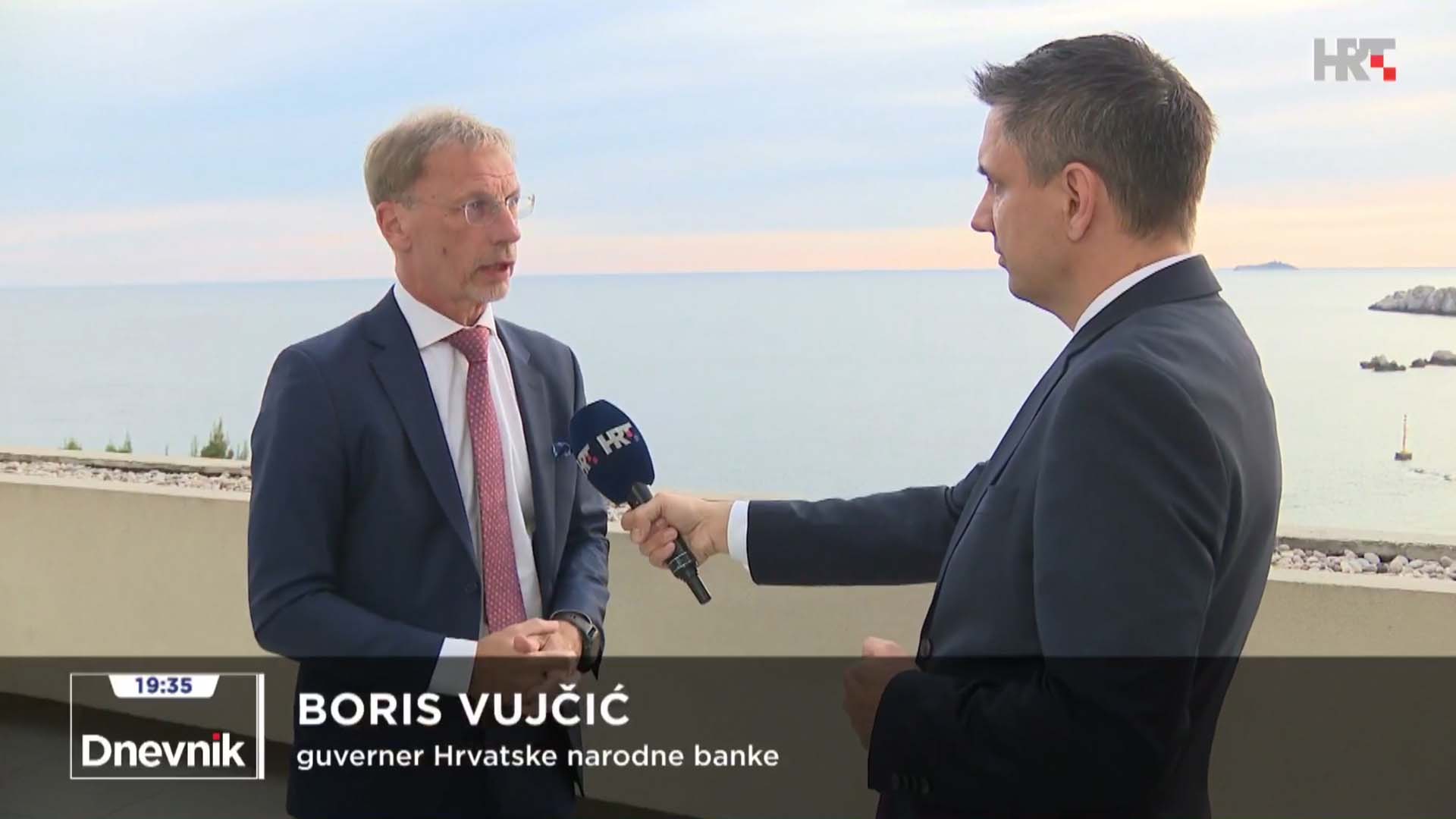 Intervju s guvernerom Vujčićem za HRT