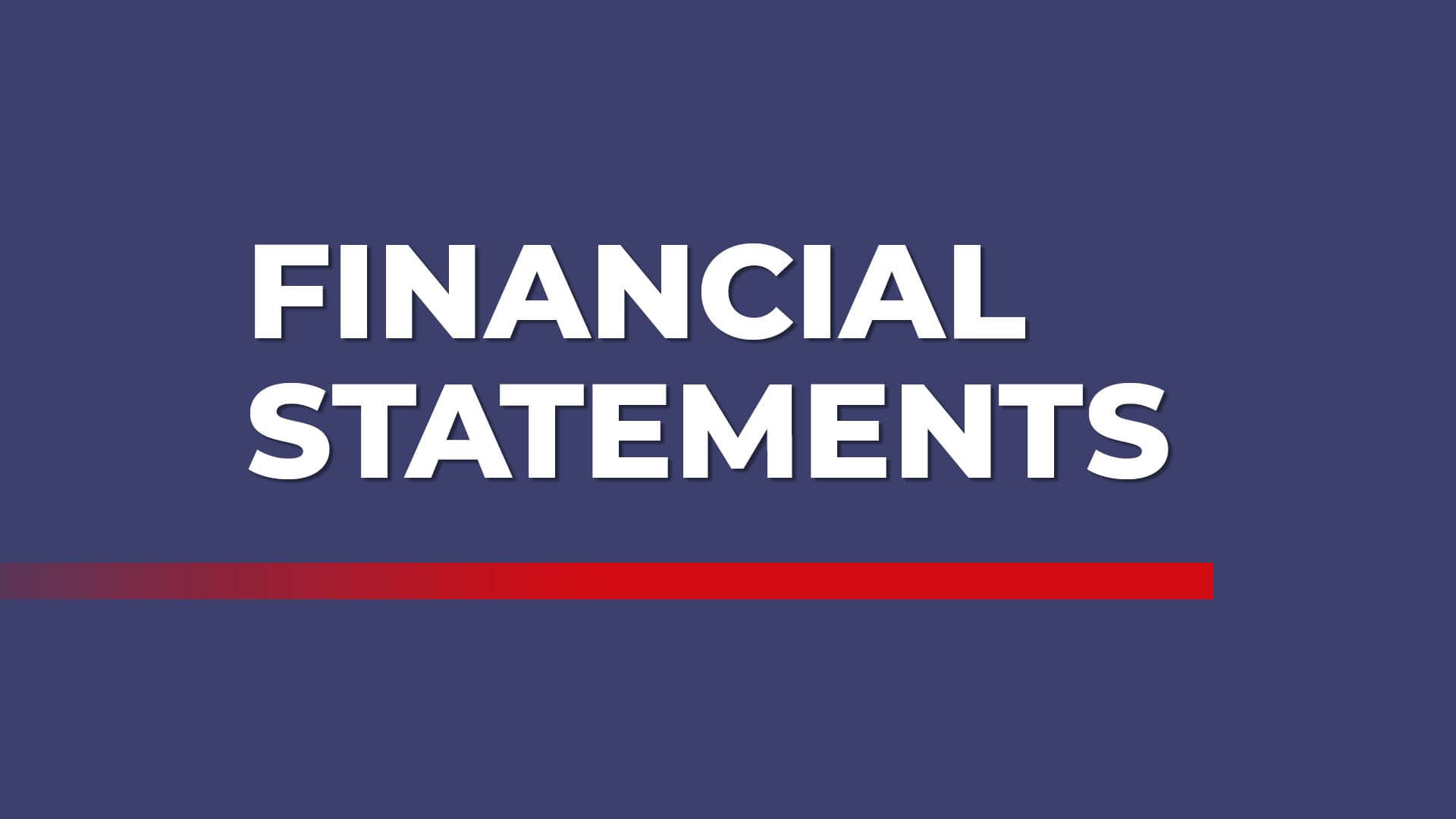 Financial statements