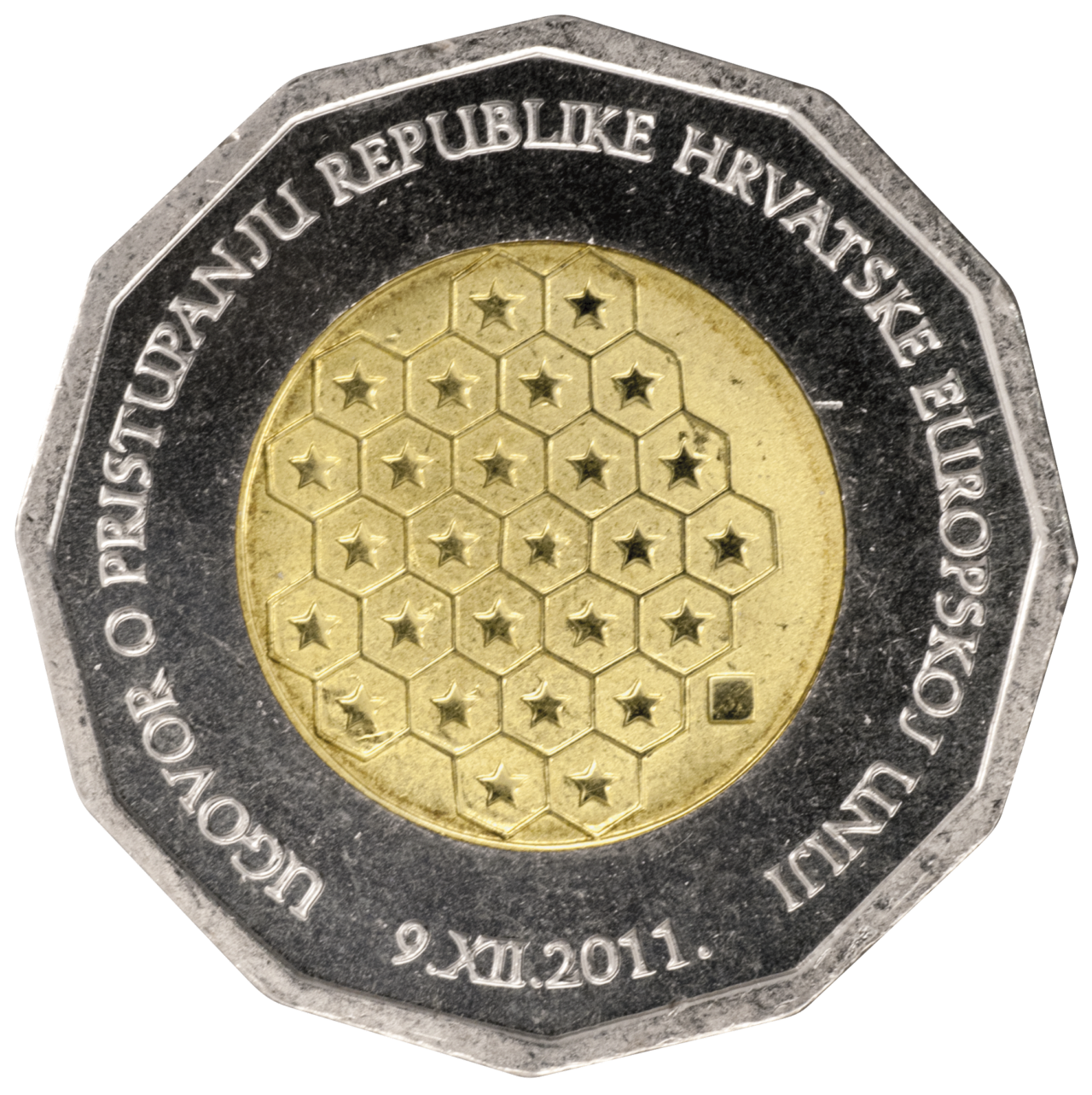 25 kuna - Ugovor o pristupanju Republike Hrvatske Europskoj uniji, 9. XII. 2011.