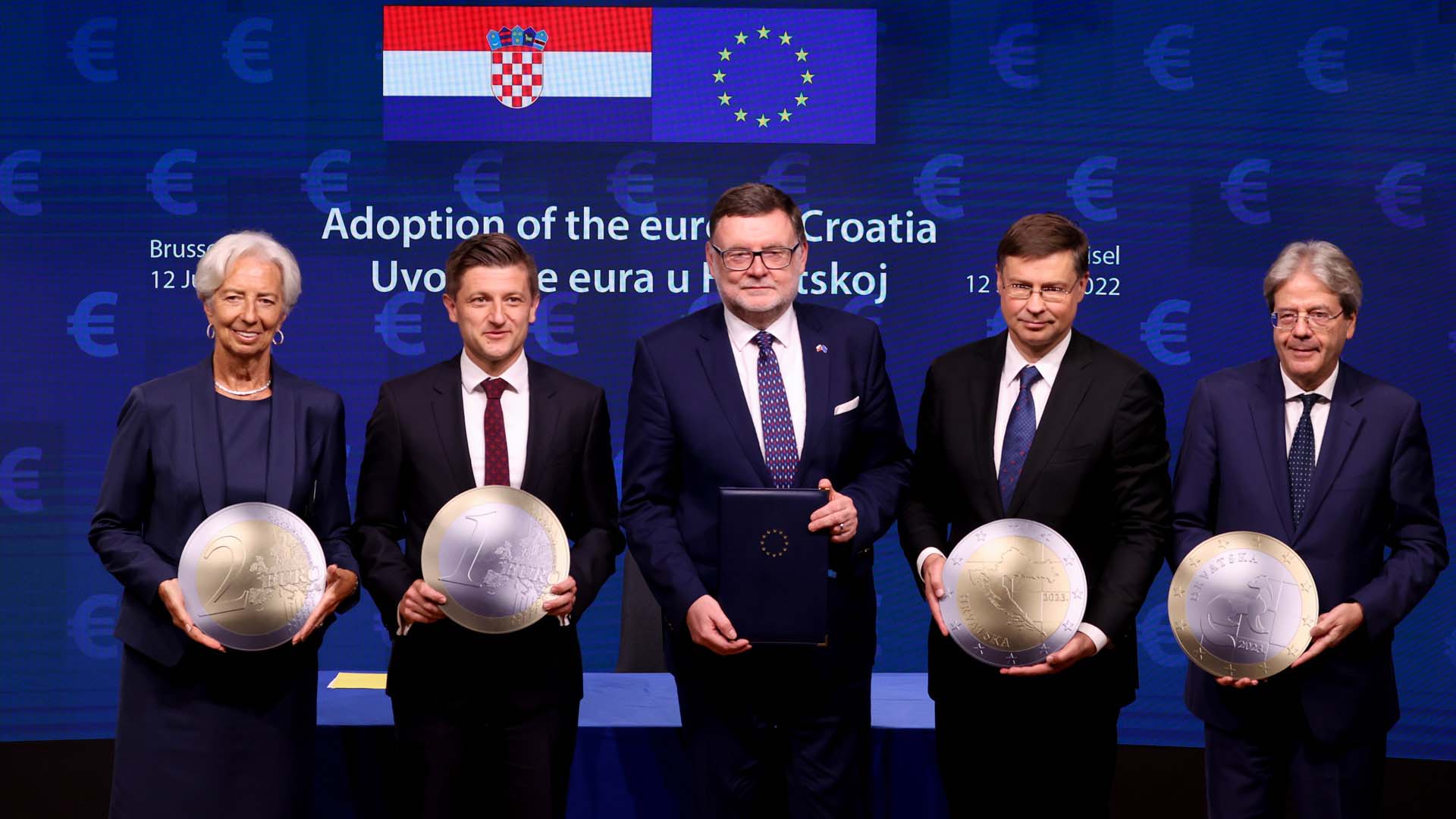 Croatia to introduce the euro on 1 January 2023