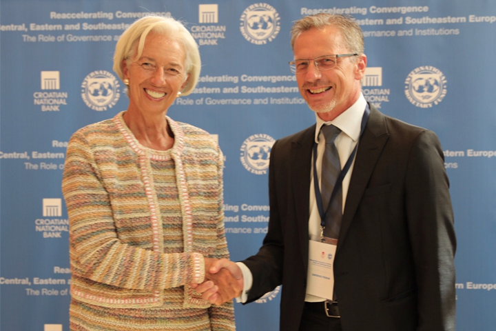 CNB and IMF conference begins CNB and IMF conference begins
