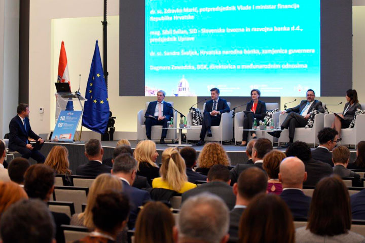 Zamjenica guvernera na panelu HBOR-a o utjecaju uvođenja eura na izvoznike Zamjenica guvernera na panelu HBOR-a o utjecaju uvođenja eura na izvoznike