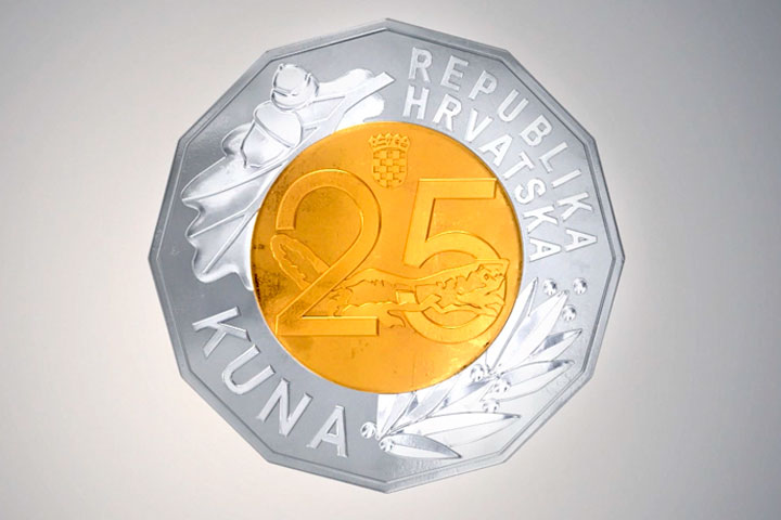 CNB issues a new 25 kuna coin