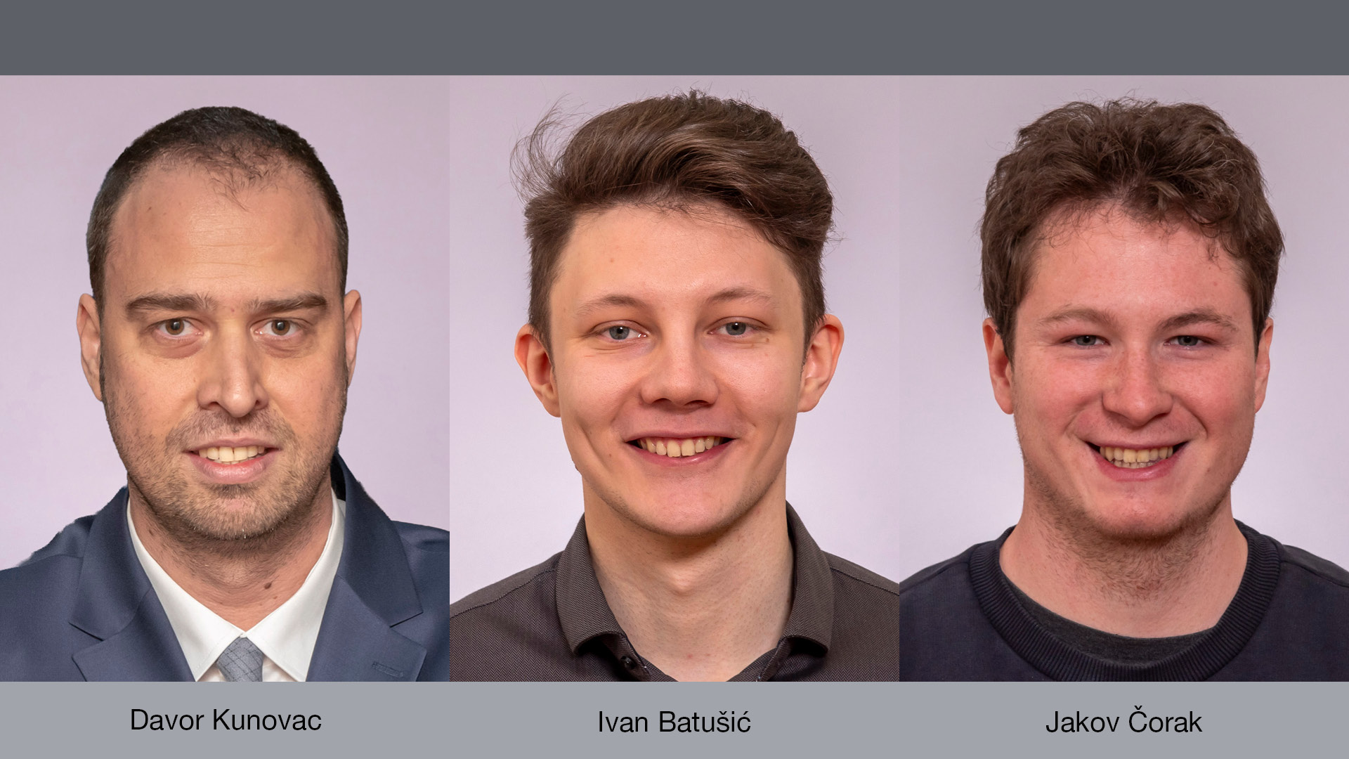 Davor Kunovac, Ivan Batušić, Jakov Čorak