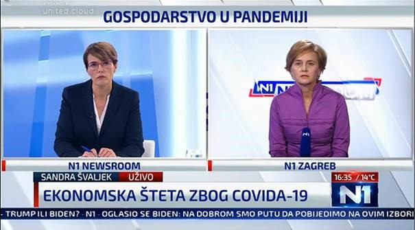 Zamjenica guvernera o utjecaju pandemijske krize na gospodarstvo Zamjenica guvernera o utjecaju pandemijske krize na gospodarstvo