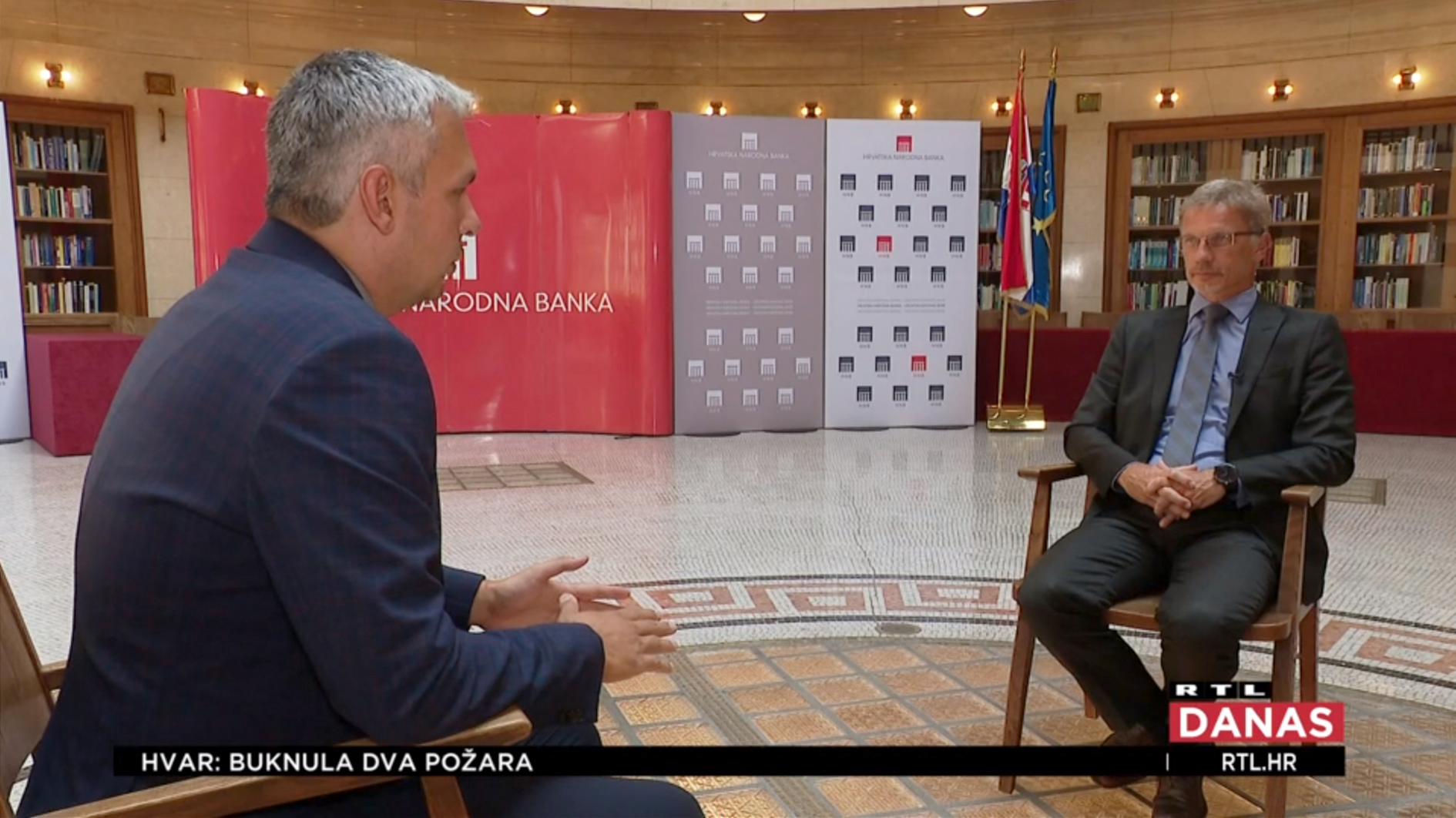 Intervju s guvernerom za RTL Danas