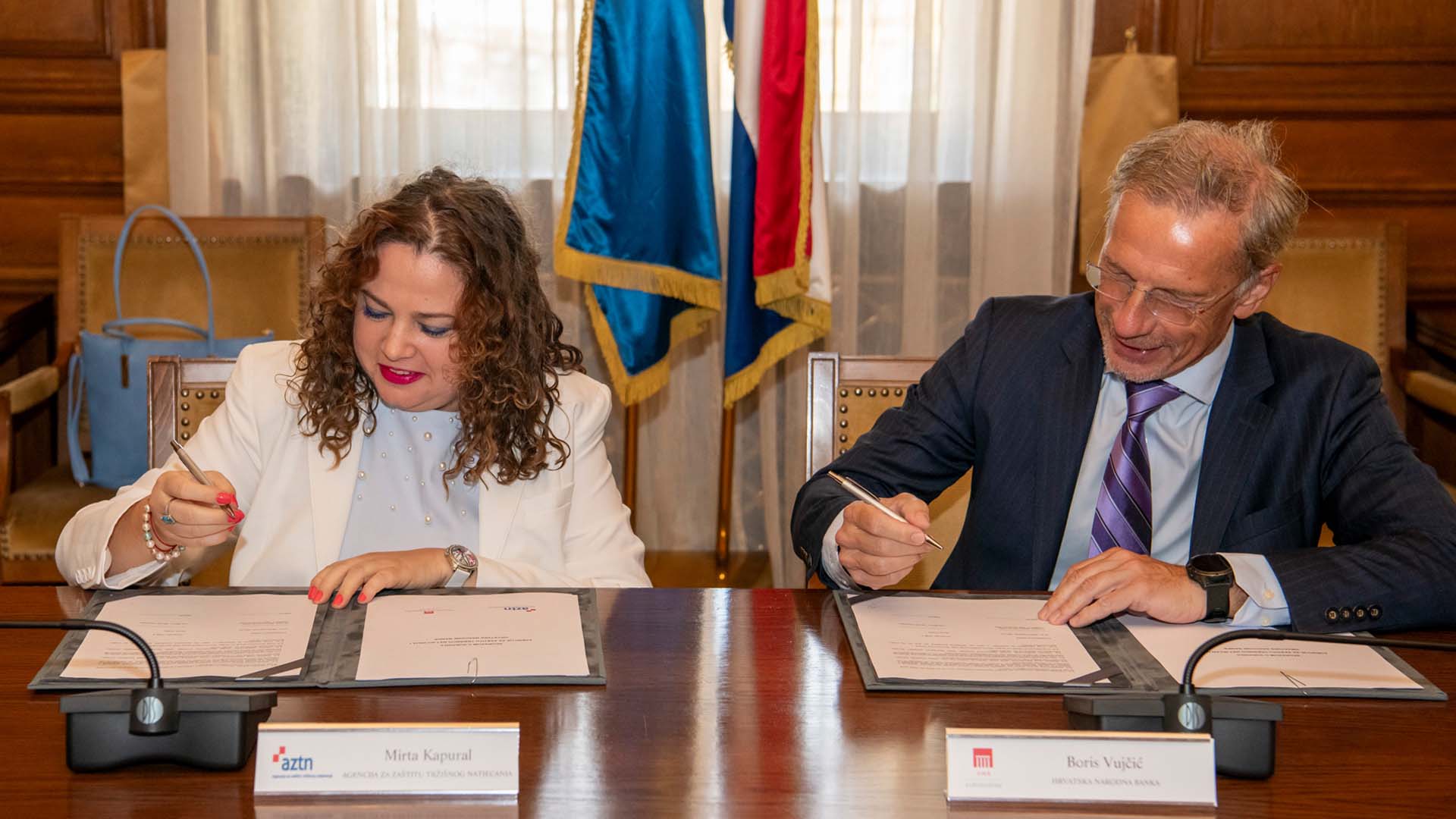 Sporazum o suradnji Hrvatske narodne banke i Agencije za zaštitu tržišnog natjecanja Sporazum o suradnji Hrvatske narodne banke i Agencije za zaštitu tržišnog natjecanja