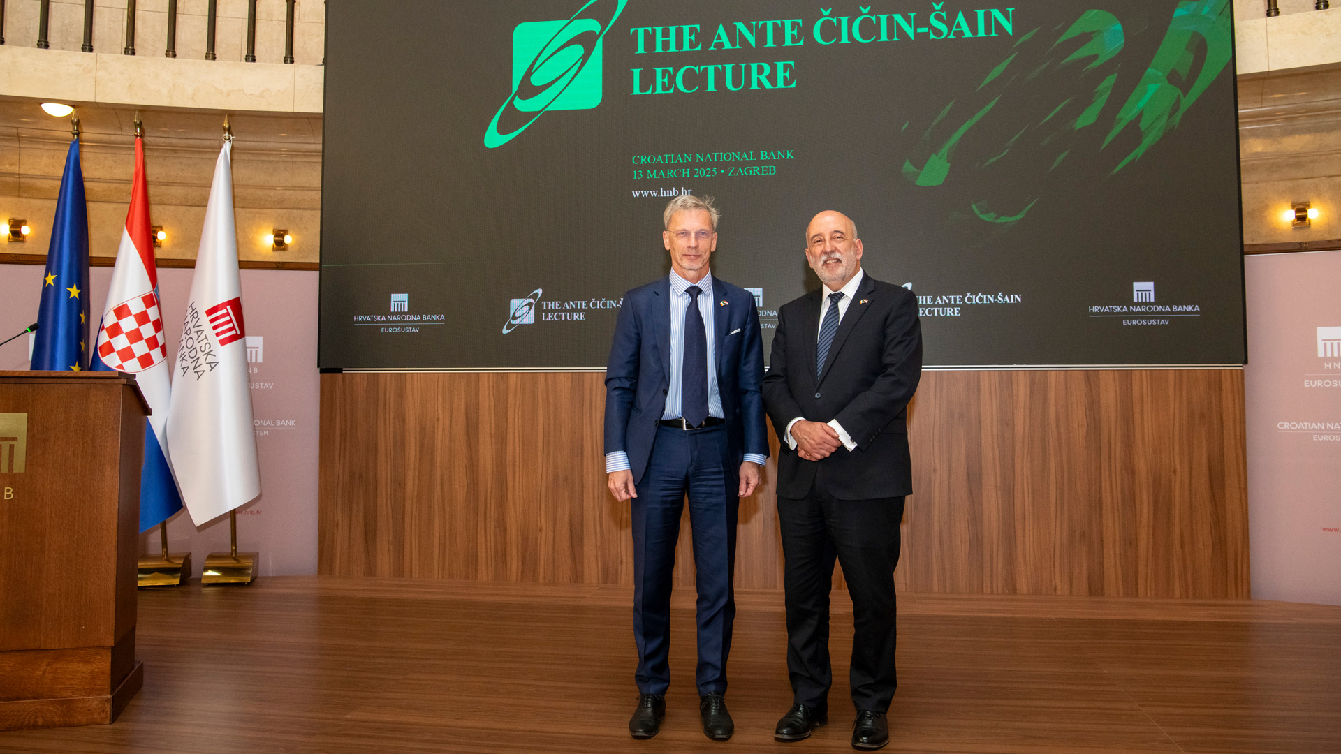 Održano Predavanje Ante Čičin-Šain Održano Predavanje Ante Čičin-Šain