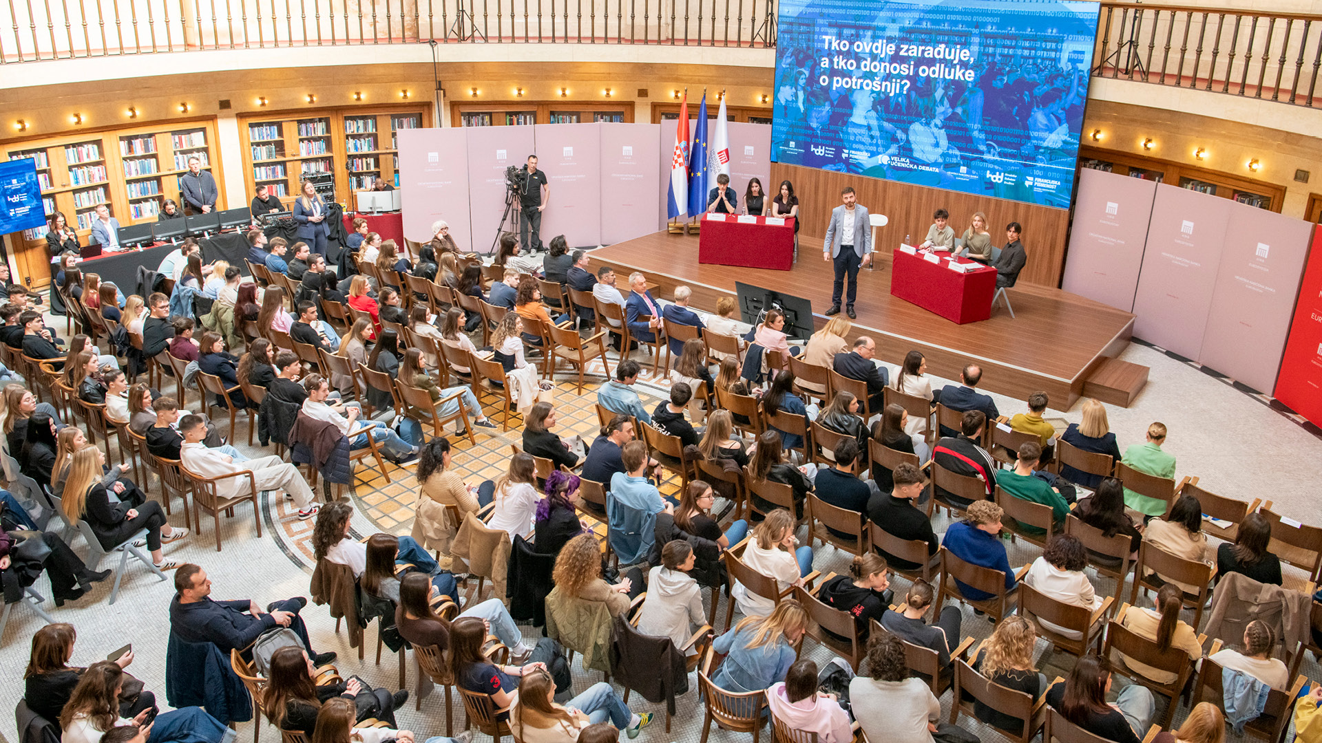 10th Great Student Debate held at the CNB