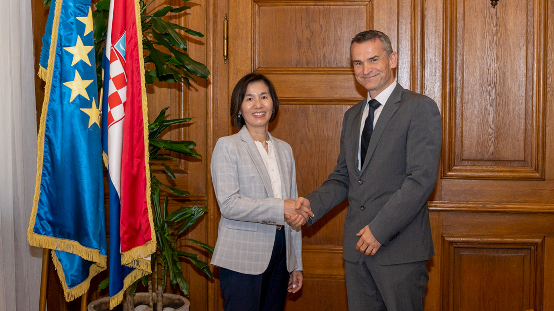 CNB Governor meets with the IMF Mission to Croatia